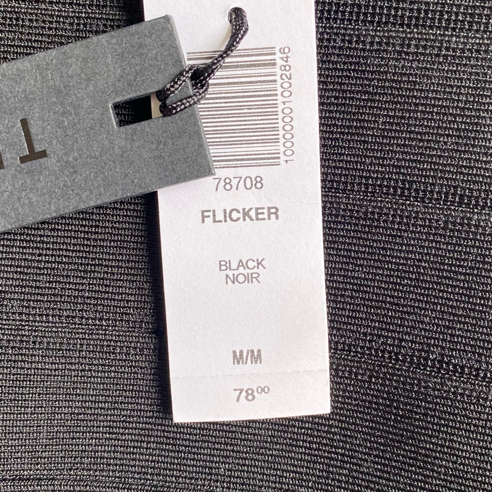 NEW Aritzia Black Crop Top - Picture 3 of 6